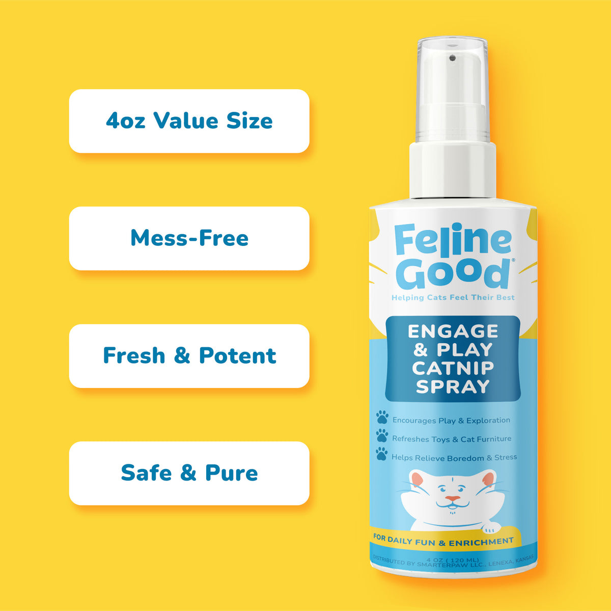 Engage & Play Catnip Spray 2-Pack
